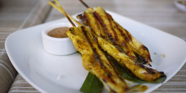 Chicken Satay Tray