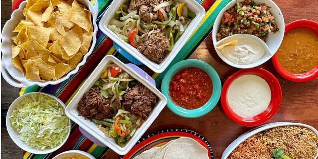 Taco Bar & Two Sides