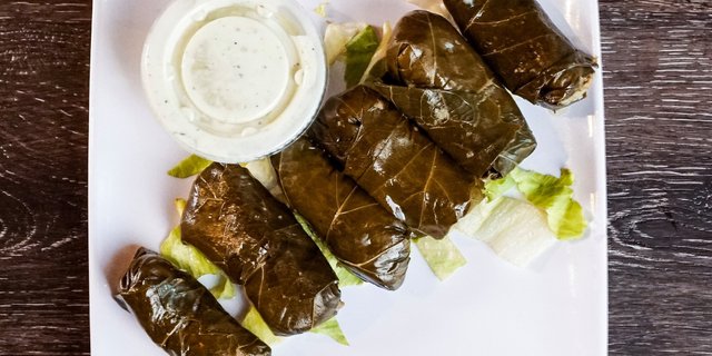 Dolmas (Stuffed Grape Leaves)