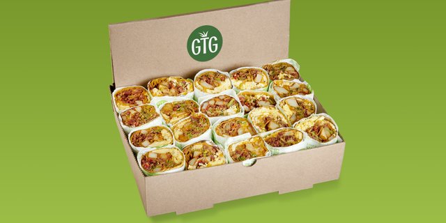 Cali Breakfast Burrito Tray