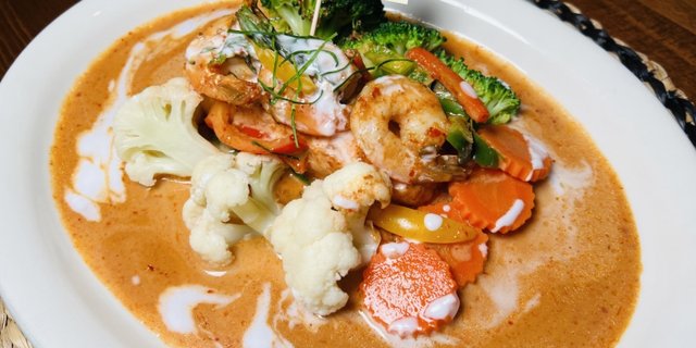Salmon Panang