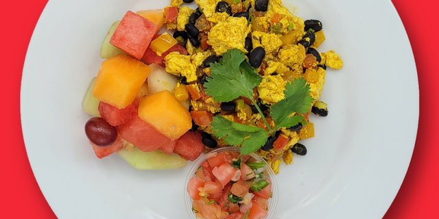 Southwest Tofu Scramble