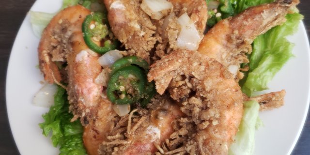 Salt & Pepper Prawns