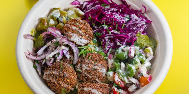 Hummus Falafel Bowl