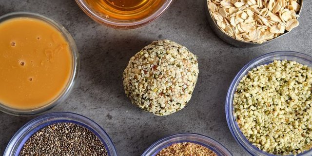Peanut Butter & Hemp Seed Energy Bites