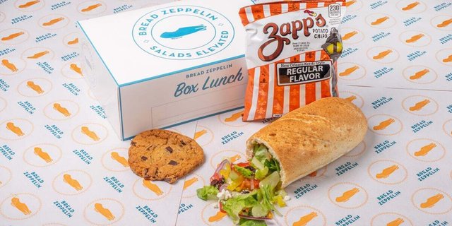 Atlantis Veggie Zeppelin Box Lunch
