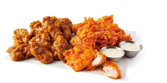 25 Boneless Wings