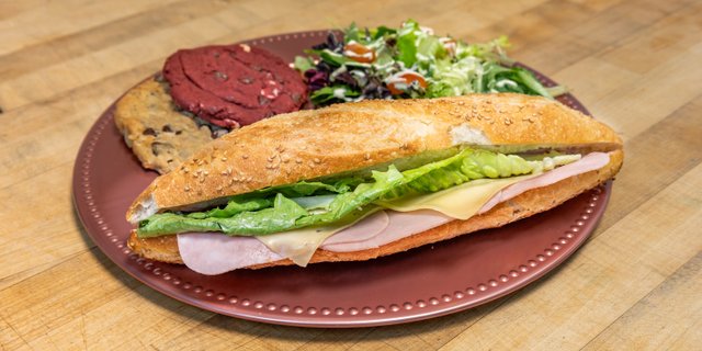 Ham & Swiss Sandwich Box