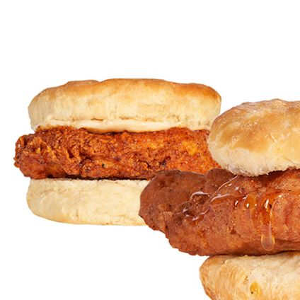 Breakfast Chicken Biscuits