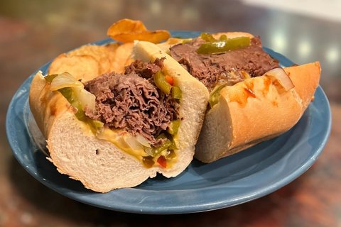 The Philly Cheesesteak Sandwich