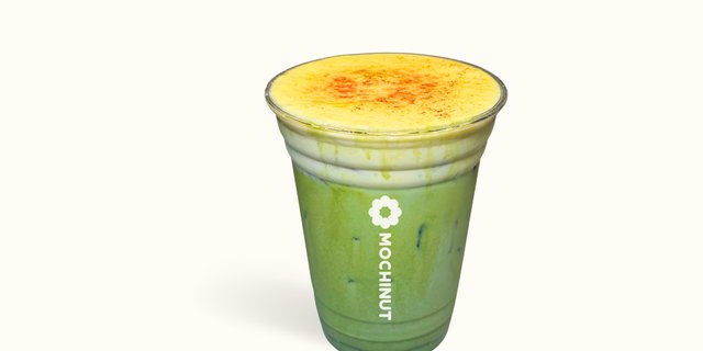 Creme Brulee Matcha Latte