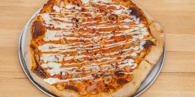 Chicken Bacon Ranch Pizza