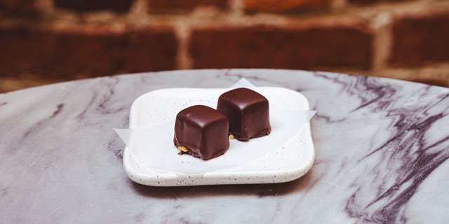 Dark Chocolate Dipped Caramel