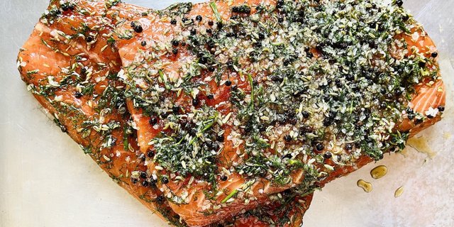 House-Cured Faroe Island Gravlax