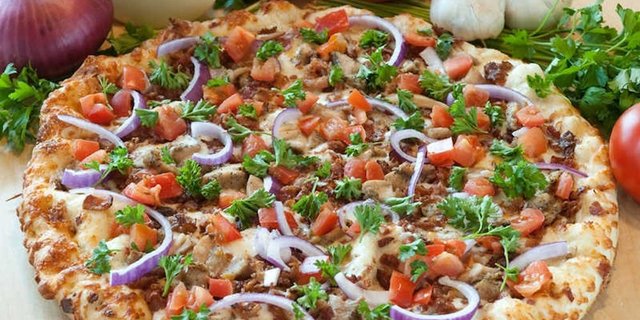 Chicken Bacon Ranch Pizza