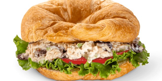 Cranberry Chicken Salad Croissant Sandwich Boxed Lunch