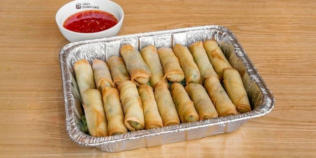 Vegetable Spring Rolls Tray