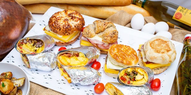 Breakfast Sandwich & Burrito Assortment