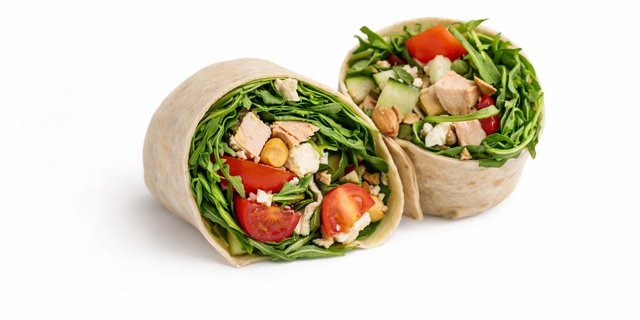 Mediterranean Wrap (Combo)