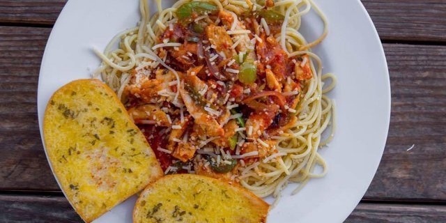 Garlic Chicken Pasta
