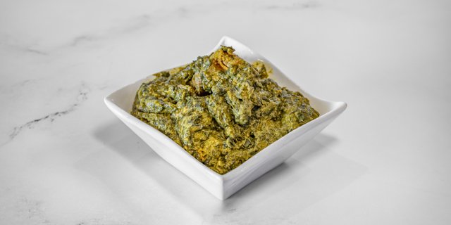 Lamb Saag w/ Rice