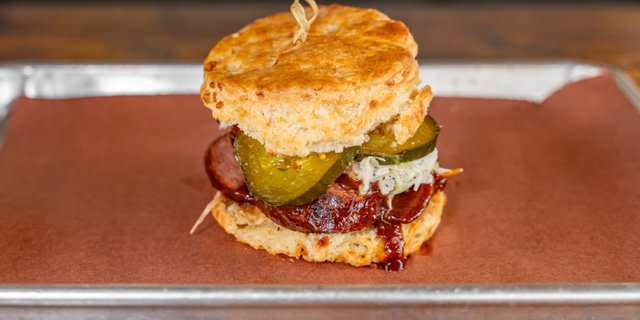 Sausage Hot Link Sandwich