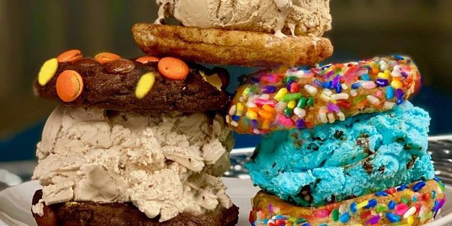 Cookie Monstah Favorites Ice Cream Cookie Sandwiches