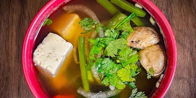 Tofu & Vegetable Soup