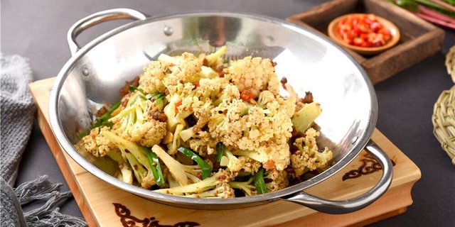 Cauliflower Dry Pot