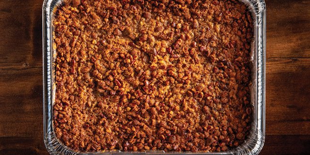 Roasted Sweet Potatoes Casserole Tray (Nut Allergy)