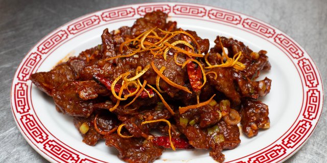 Orange Beef