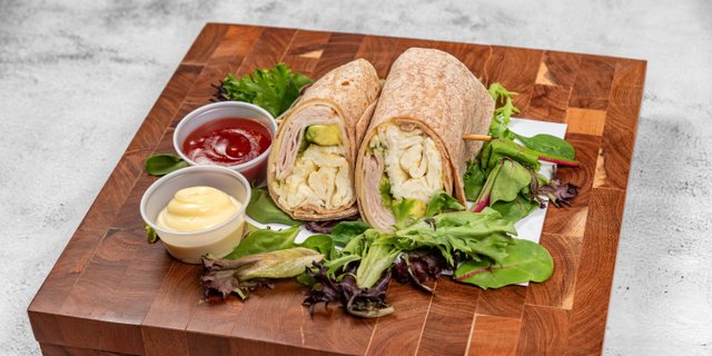 Healthy Breakfast Wrap