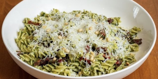 Basil Pesto Pasta