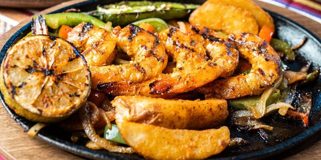 Shrimp Fajitas