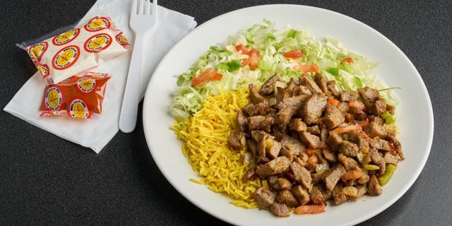 Lamb & Beef Gyro Over Rice Boxed Lunch