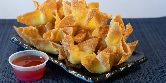 Hand Folded Cream Cheese Rangoon