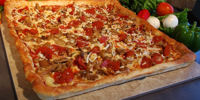 Cheese Pan Crust Pizza