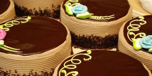 Chocolate Mousse Layer Cake