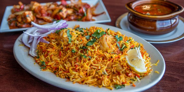 Shrimp Biryani