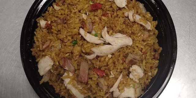 Chicken & Roast Pork Fried Rice