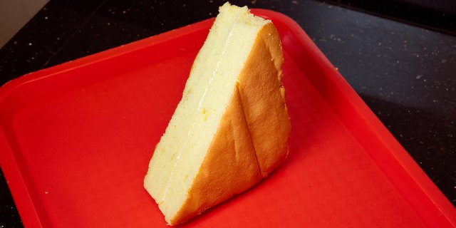 Triangular Sponge Cake