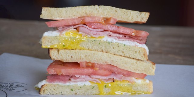 Classic Ham, Egg & Cheese Sandwich