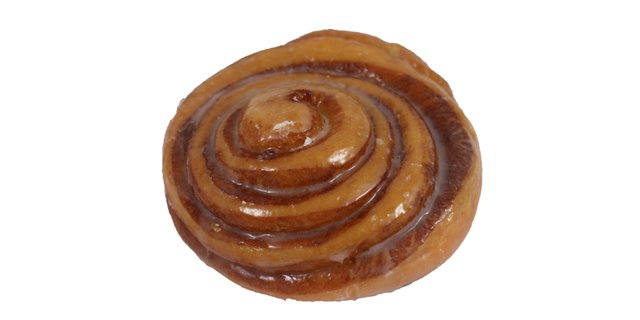 Glazed Fried Cinnamon Roll