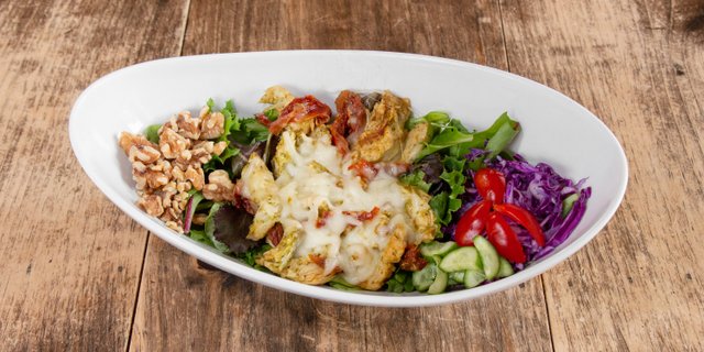 Pesto Chicken Salad Bowl