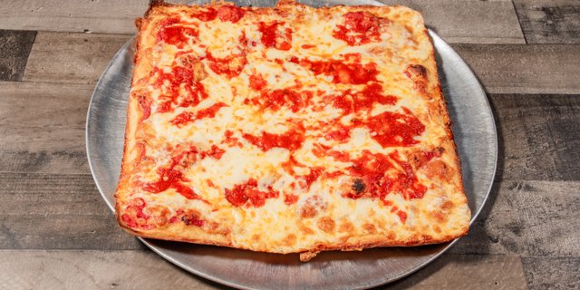 Plain Sicilian Pizza