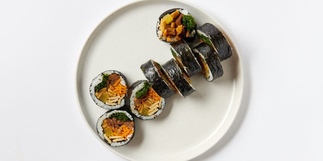 Spicy Pork Kimbap