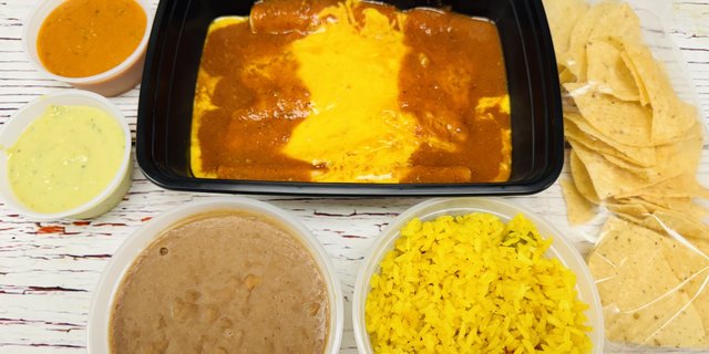 Cheese Enchilada Lunch Box