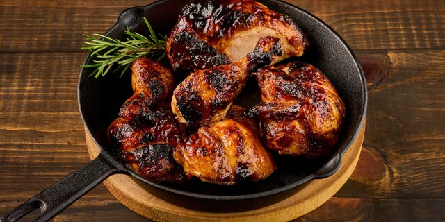 Wood-Fired Rotisserie Chicken