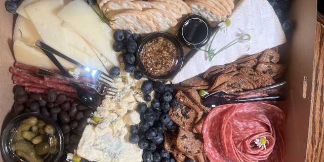 Cheese & Charcuterie Grazing Table