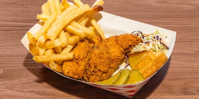 NHC Tendo Plate & Fries
